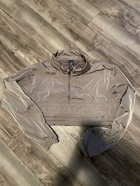 Cropped Alphalete Windbreaker